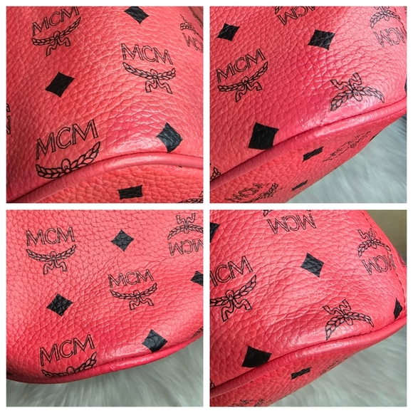 MCM red tote - Picture 14 of 14